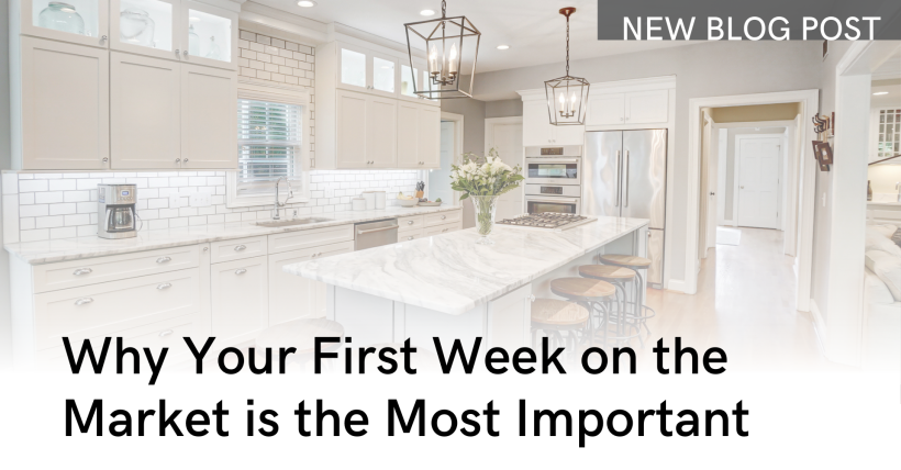 Why Your First Week on the Market Is the Most Important